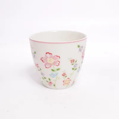 Mug (White, Multicolored) from Greengate