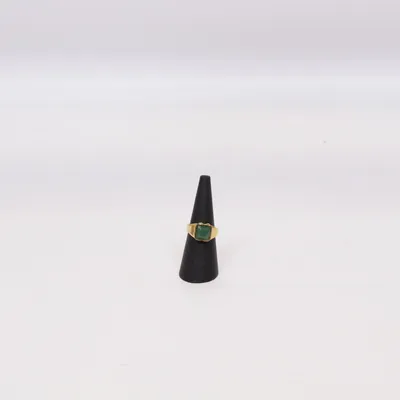 Ring (Guldfärgad, Grön) från Coeur de Lion Okänd metall