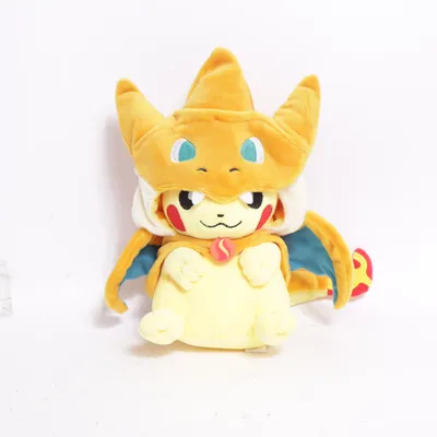 Soft toy (Pikachu Charizard Poncho) from Pokémon