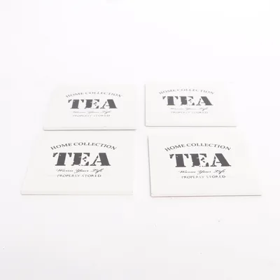 Dessous de verre (Blanc, Noir) de Home Collection