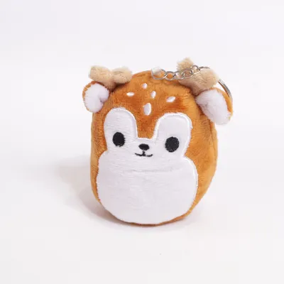 Porte-clés (Marron, Blanc) de Squishmallows