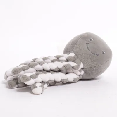 Peluche (Gris, Blanc) de Nattou