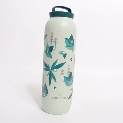 Water bottle (Green, Multicolored) from Waterdrop