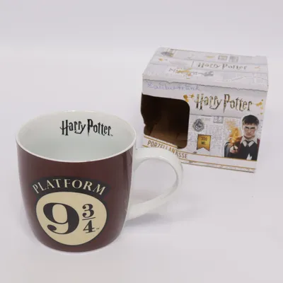 Mug (White, Yellow, Yellow) from Harry Potter