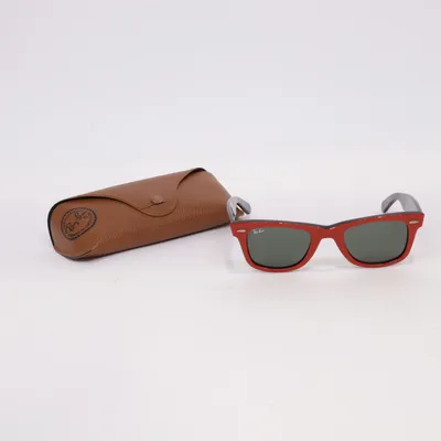 Solglasögon (Röd, Svart) från Ray-Ban