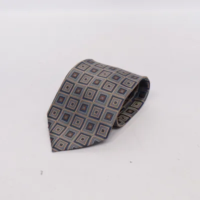 Tie (Blue, Gray, Beige) from Luigi Baroni Silk