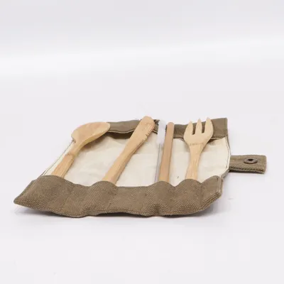 Bestik (Grøn, Beige) fra Bambaw