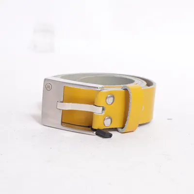 Ceinture (Jaune) de Vanzetti Cuir