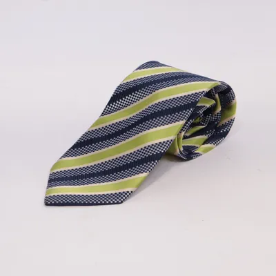 Stropdas (Blauw, Groen, Wit) van Alveare