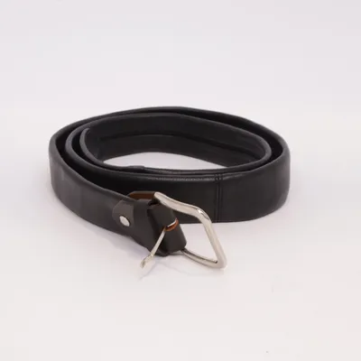 Riem (Zwart) van Made in italy Leer