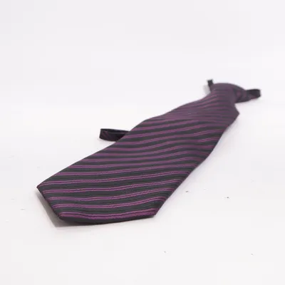 Tie (Black, Purple) from R. Collection Polyester