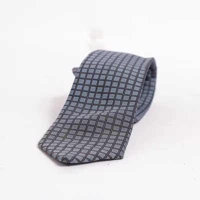 Cravate (Bleu, Gris) de Giorgio Redaelli Soie
