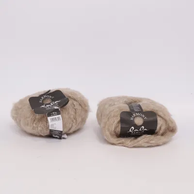 Fil (Harmony) de Lana Grossa Laine d'alpaga, Coton, Laine de mouton, Polyamide