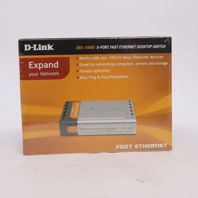 Network switch (Des-1005d) from D-Link