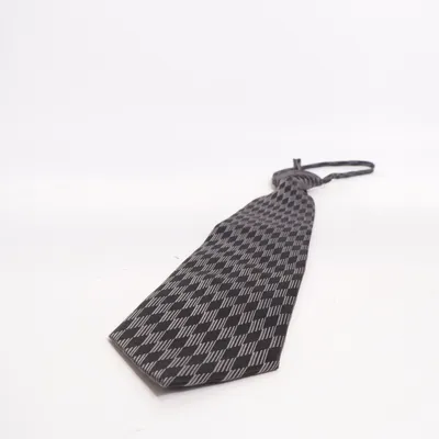 Tie (Black, Gray) from R. Collection Polyester