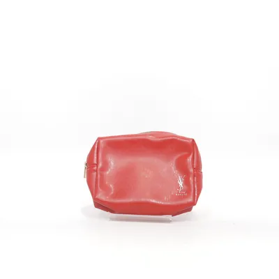 Sminkväska (Röd) från Yves Saint Laurent Beauté Bomull, Polyester, Polyuretan