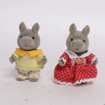 Speelgoedfiguur (Grijs, Meerkleurig) van Sylvanian Families