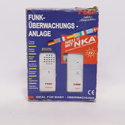 Baby monitor (Funküberwachungsanlage) from Reer