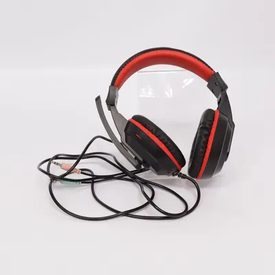 Headset (Black, Red)