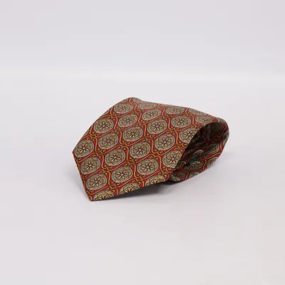 Stropdas (Rood, Goud) van Zadi Zijde