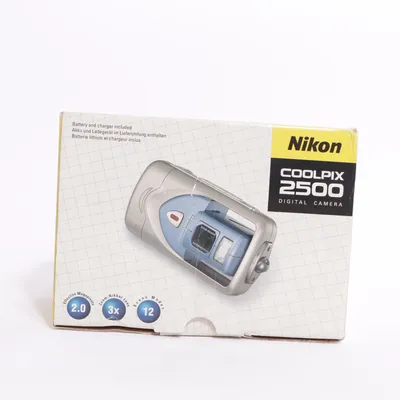 Digital compact camera (Coolpix 2500) from Nikon