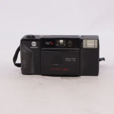 Analog kompaktkamera (Auto Flash) från Minolta
