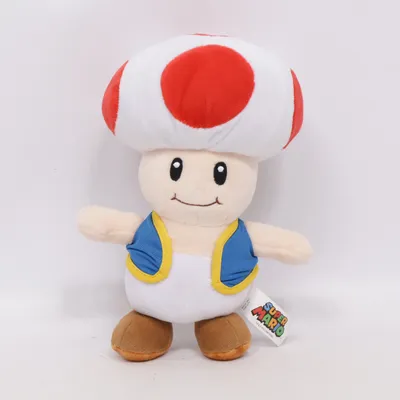 Soft toy (White, Red, Blue) from Super Mario
