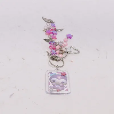 Nøglering (Lilla, Pink, Flerfarvet) fra Sanrio