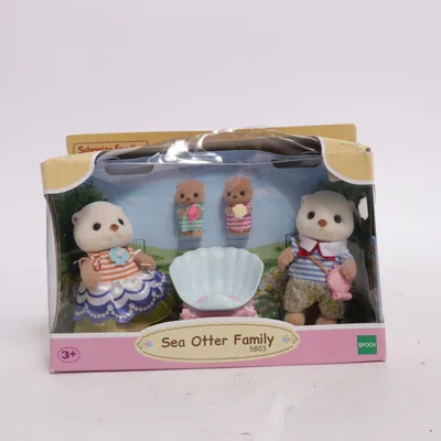 Speelgoedfiguur (Sea Otter Family) van Sylvanian Families