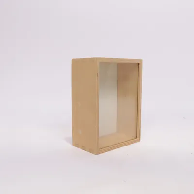 Väggdekoration (Bås - Aufsteller, Teakholz, Displaybox) från IKEA