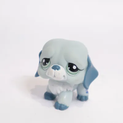 Toy animal (Blue, Gray) from Littlest Pet Shop