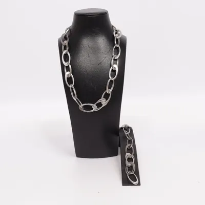Jewelry set (Silver) from Fossil Stainless steel