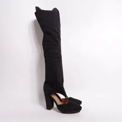 Bottes (Noir) de Jeffrey Campbell Cuir