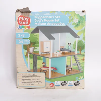Poppenhuis (Puppenhaus-Set) van Playtive Junior