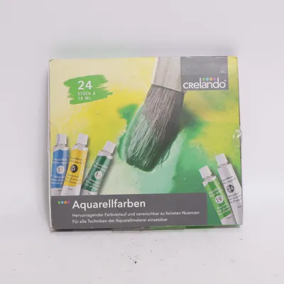 Vattenfärg (Aquarellfarben) från Crelando