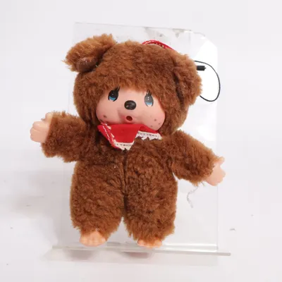 Poupée (Marron, Rouge) de Monchhichi
