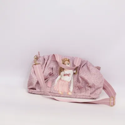 Weekendbag (Rosa, Vit) från Top Model