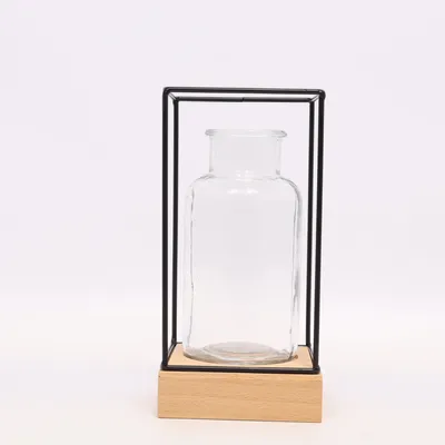 Vase (Sort, Transparent, Brun)