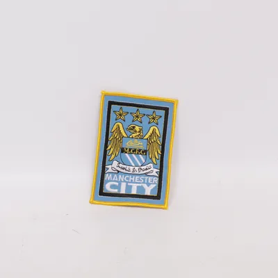 Tygmärke (Blå, Guldfärgad, Vit) från Manchester City
