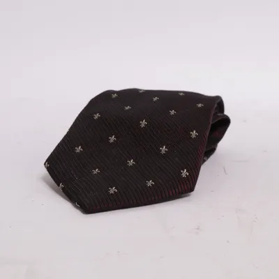 Stropdas (Rood, Zwart) van Reine Seide Zijde