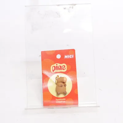 Pin (Brun) fra Nici Ukendt metal