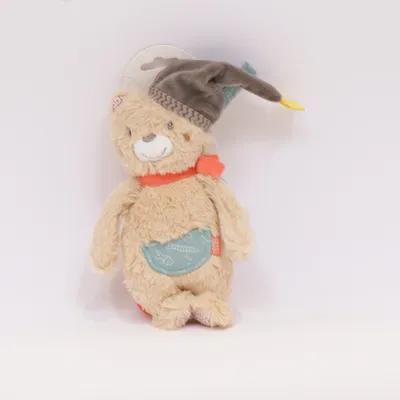 Soft toy (Beige, Blue, Red) from Fehn