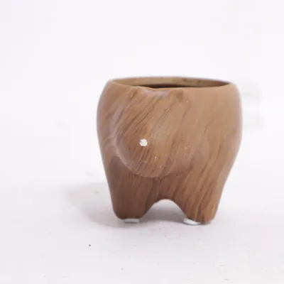Bloempot (Bruin)