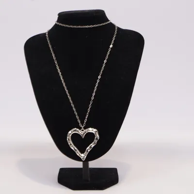 Necklace (Silver) from Claire's Unknown metal