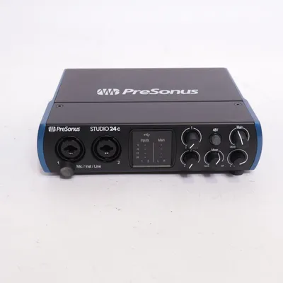 Mixer table (Studio 24c) from Presonus
