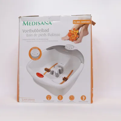 Fotbad (Vit, Orange) från Medisana