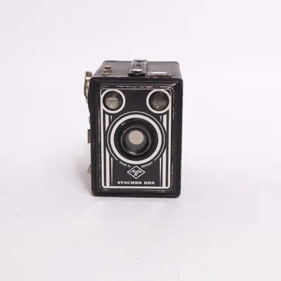 Analog kompaktkamera (Synchro Box) från Agfa