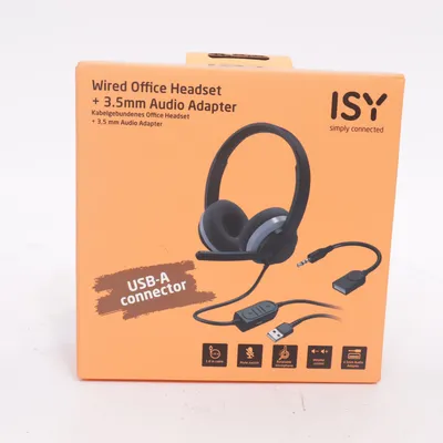 Headset (Zwart) van ISY