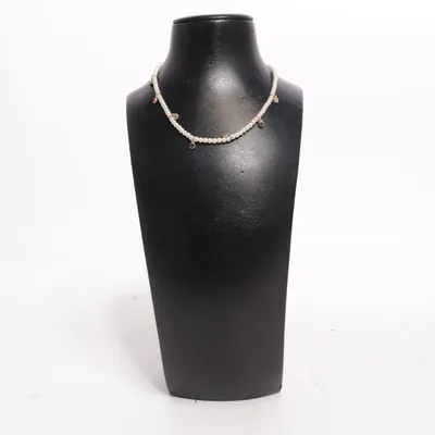 Necklace (White, Gold, Multicolored) from Big Metal London Unknown metal