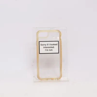 Coque de téléphone (Transparent, Jaune) de Merch